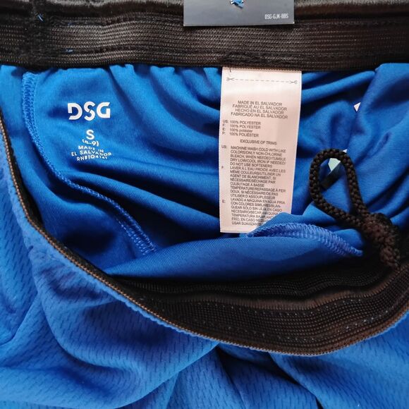 Girls DSG Basketball Shorts Blue Small 8-9 - Picture 3 of 4